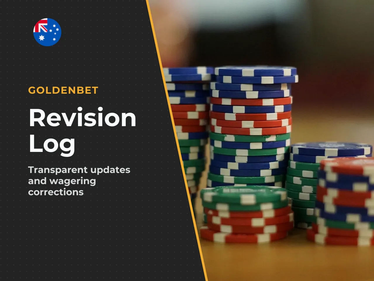 Appendix A Editorial Revisions Log. For