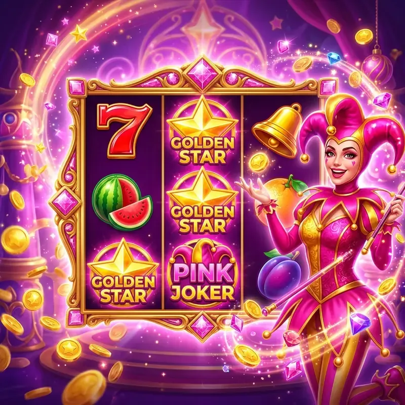Pink Joker Hold and Win Slot