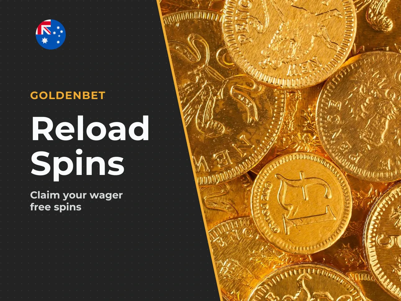 GOLDEN up to 200 wager-free reload