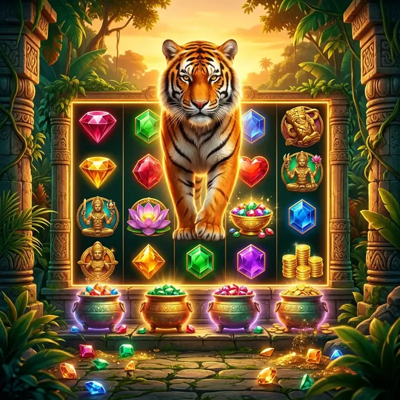 Tiger Gems Slot Play the Free