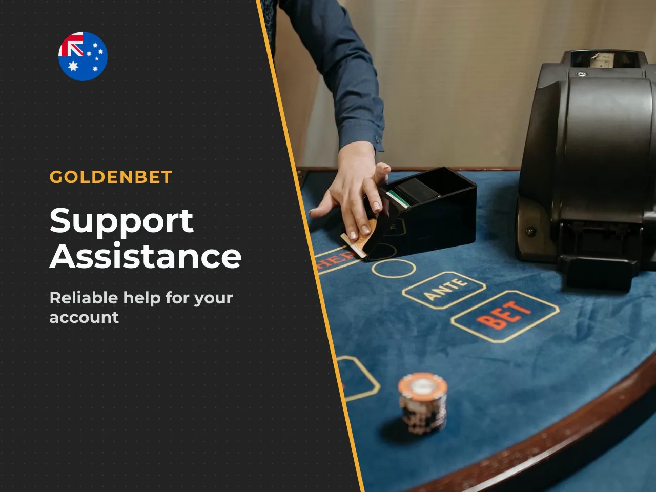 Working out how to contact Goldenbet