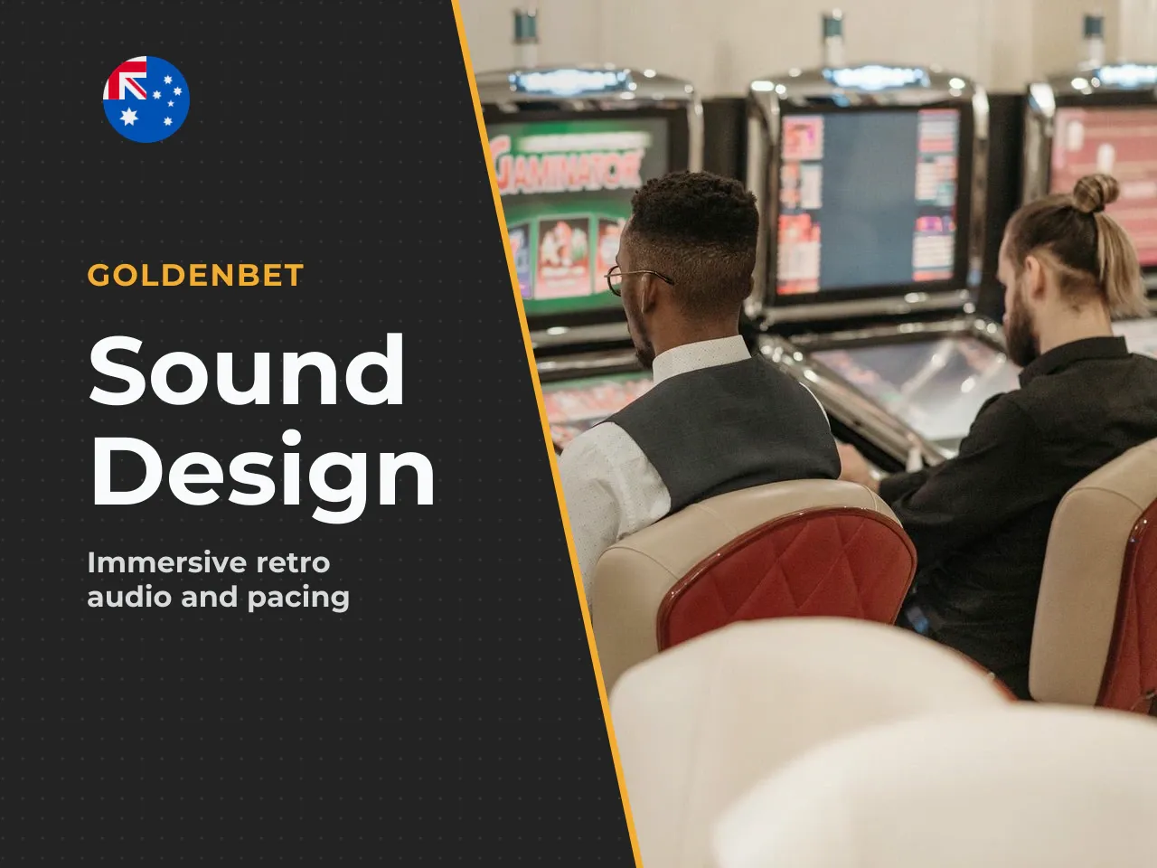 Sound design and pacing. Audio is