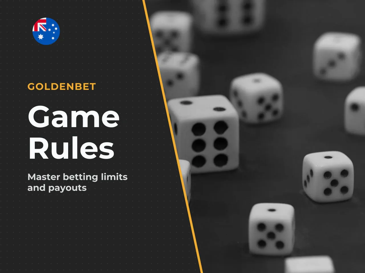 Choosing a bet, limits and maximum