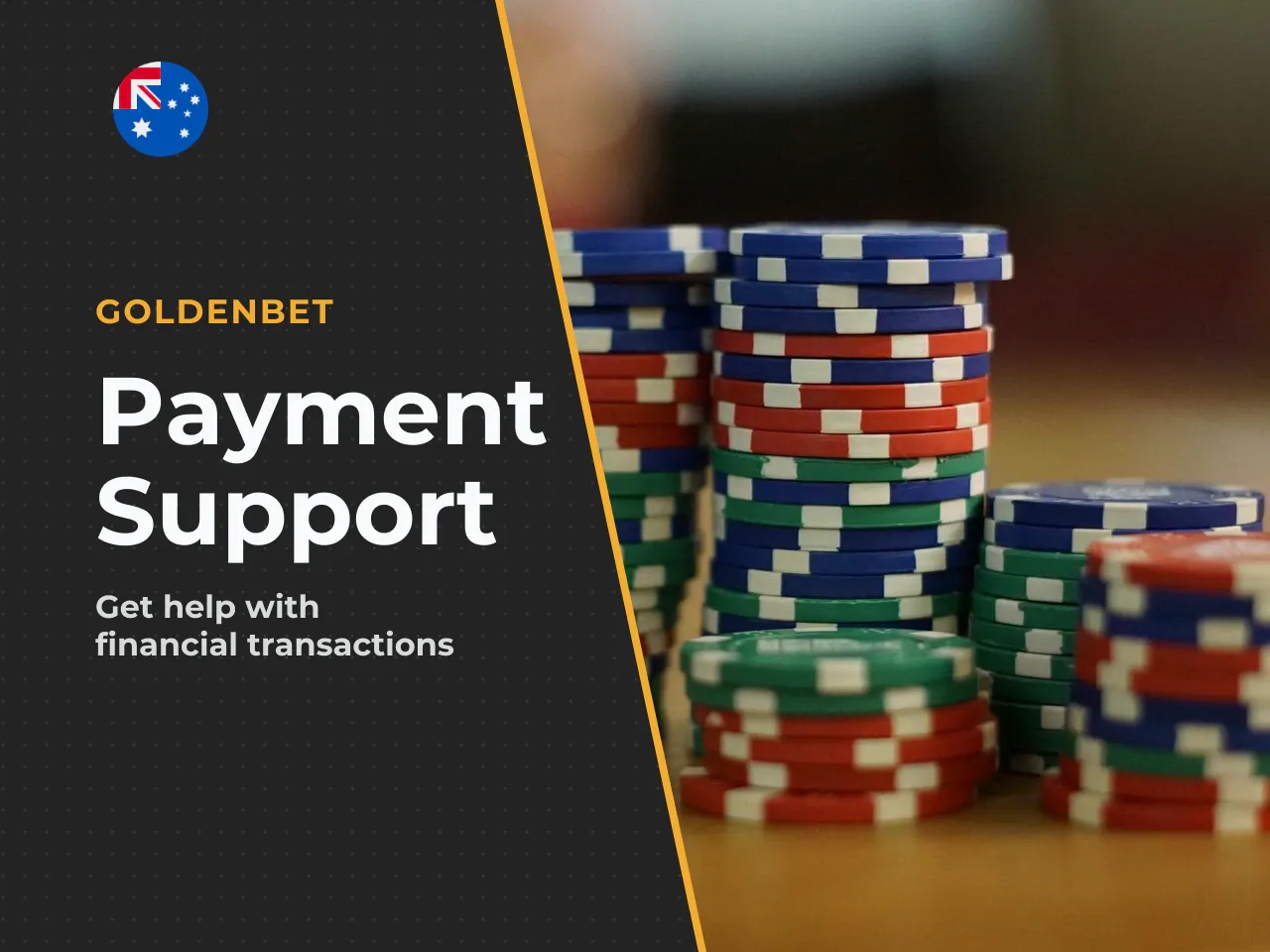 Support for Deposits and Withdrawals. Money